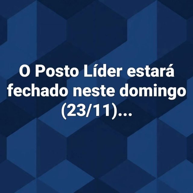 Quando você escolhe o Posto Líder para abastecer seu veículo, não leva somente qualidade para dentro do tanque: leva um atendimento com olhar diferenciado, tem a certeza que está comprando produtos de fontes idôneas e PERMITE que a empresa RECONHEÇA seus colaboradores. Somos somente um MEIO. Quem promove o bem-estar da nossa equipe, de fato, são os nossos clientes. 

Neste próximo domingo, a SUA PREFERÊNCIA e o empenho deste time durante todo ano nos permitirá fechar o posto por um dia (pela décima vez), através de um passeio com todos os colaboradores e familiares. Um dia para relaxar, fortalecer os laços e... agradecer! 

Agradecemos a todos pela compreensão deste dia com posto fechado. Reabriremos normalmente na segunda-feira, dia 24/11. 😀

#completanolider