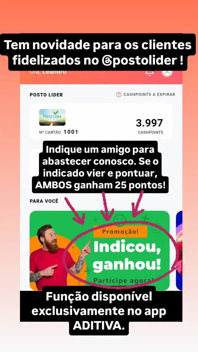 Agora ficou mais fácil juntar pontos no fidelidade! 🚀